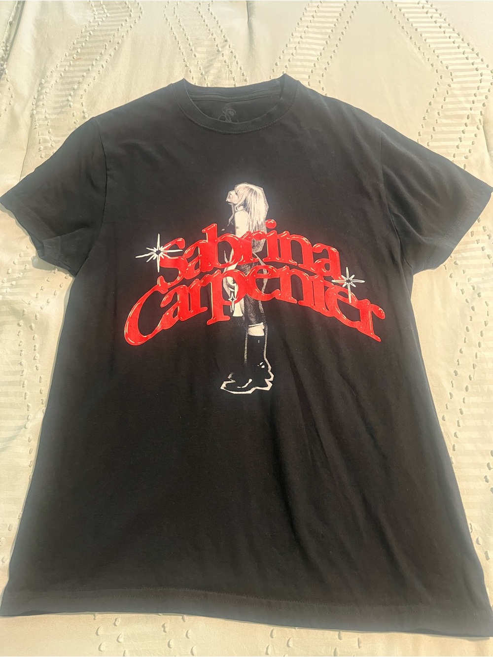 Sabrina Carpenter Music Merch T-Shirt, Youth Medium